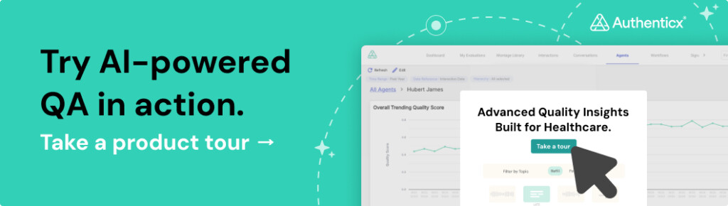 Quality Assurance Product Demo | Authenticx