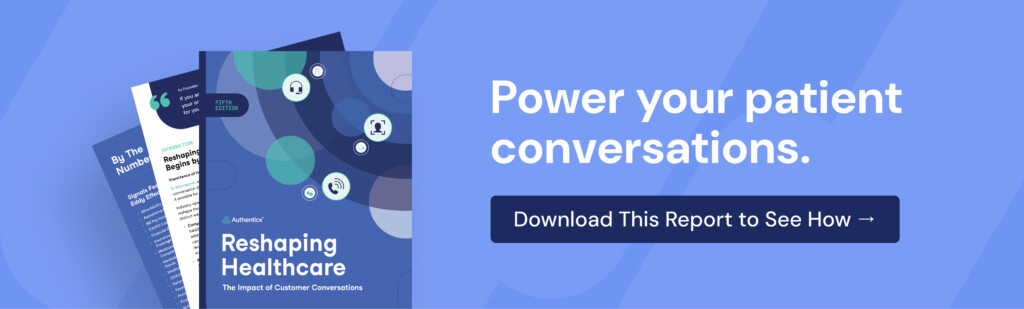 Annual Customer Voices Report: Power Your Patient Conversations with AI
